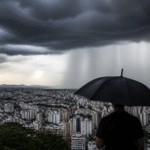 Imagem ilustrativa: Chuva forte vendaval e granizo três alertas consecutivos para moradores de bh