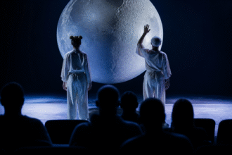 Imagem ilustrativa: Cia Dois em Um apresenta espetáculo Uma noite na lua em Belo Horizonte