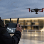 Imagem ilustrativa: Como drones com câmera térmica reforçam a segurança em julgamentos do STF