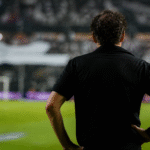 Imagem ilustrativa: Cuca minimiza vantagem do Santos sobre o Atlético não me ilude