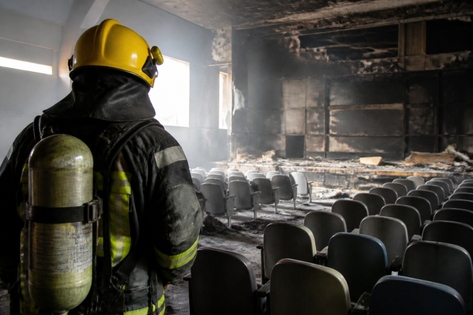 Imagem ilustrativa: Curto-circuito provoca incêndio em auditório de hospital na gameleira belo horizonte