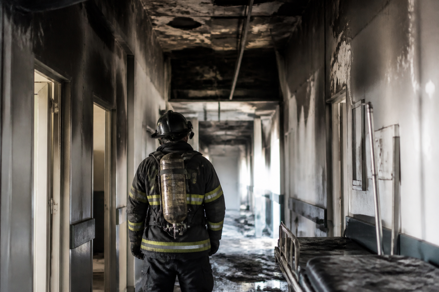 Imagem ilustrativa: Curto-circuito provoca incêndio em hospital na Gameleira Belo Horizonte