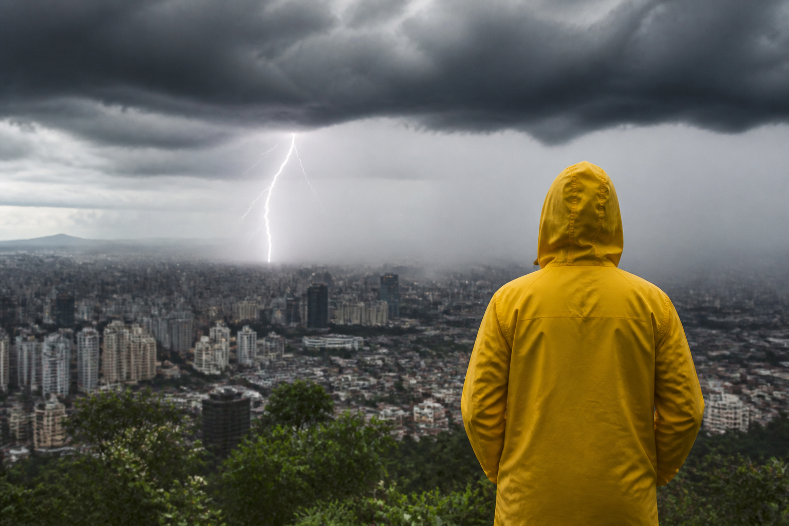 Imagem ilustrativa: Defesa civil alerta para chuvas intensas com raios e ventos fortes em Belo Horizonte