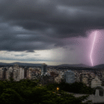 Imagem ilustrativa: Defesa Civil alerta para tempestade com raios e ventos fortes em Belo Horizonte na segunda-feira
