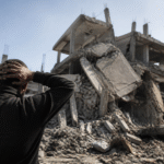 Imagem ilustrativa: Desabamento de prédio em Gaza 12 mortos e mais de 100 desaparecidos em tragédia no conflito