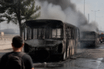 Imagem ilustrativa: Dois ônibus pegam fogo em belém análise dos incidentes na avenida augusto montenegro e linha outeirosão b