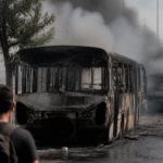 Imagem ilustrativa: Dois ônibus pegam fogo em belém análise dos incidentes na avenida augusto montenegro e linha outeirosão b