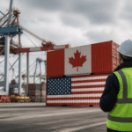 Imagem ilustrativa: EUA ampliam tarifas em 50 sobre produtos canadenses e restringem importações