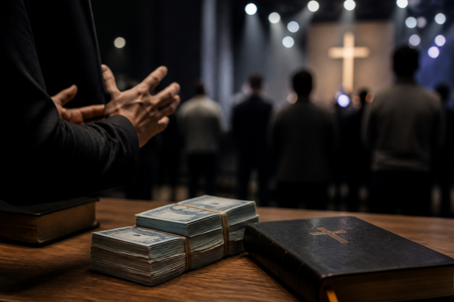 Imagem ilustrativa: Familiares de vorcaro enviaram R 2 milhões para igreja da Lagoinha em meio a cobranças de pastor