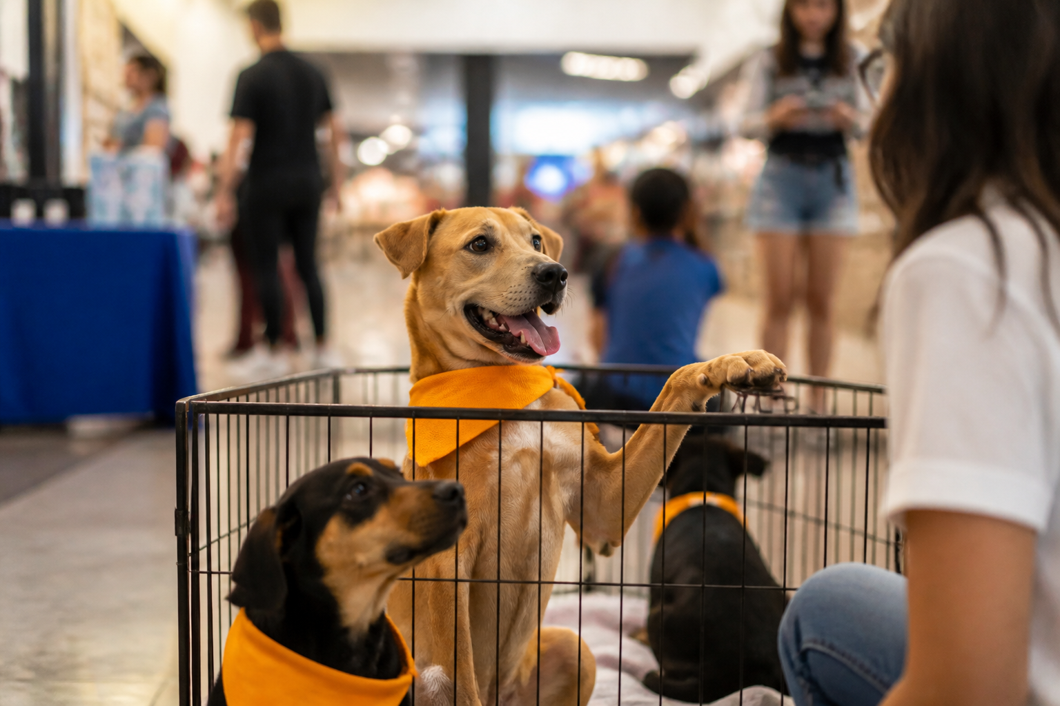 Imagem ilustrativa: Feira de adoção de cães e gatos acontece neste sábado em shopping de belo horizonte