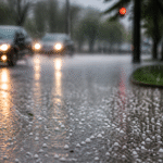 Imagem ilustrativa: Forte chuva com granizo atinge cidades da região metropolitana neste domingo