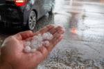 Imagem ilustrativa: Forte chuva e granizo atingem cidades da região metropolitana neste domingo