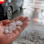 Imagem ilustrativa: Forte chuva e granizo atingem cidades da região metropolitana neste domingo
