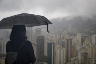 Imagem ilustrativa: Frio e chuva intensa provocam mudança brusca no clima em Belo Horizonte