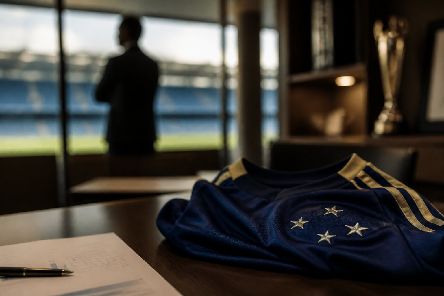 Imagem ilustrativa: Futuro de Gilberto no Cruzeiro é oficialmente definido após afastamento
