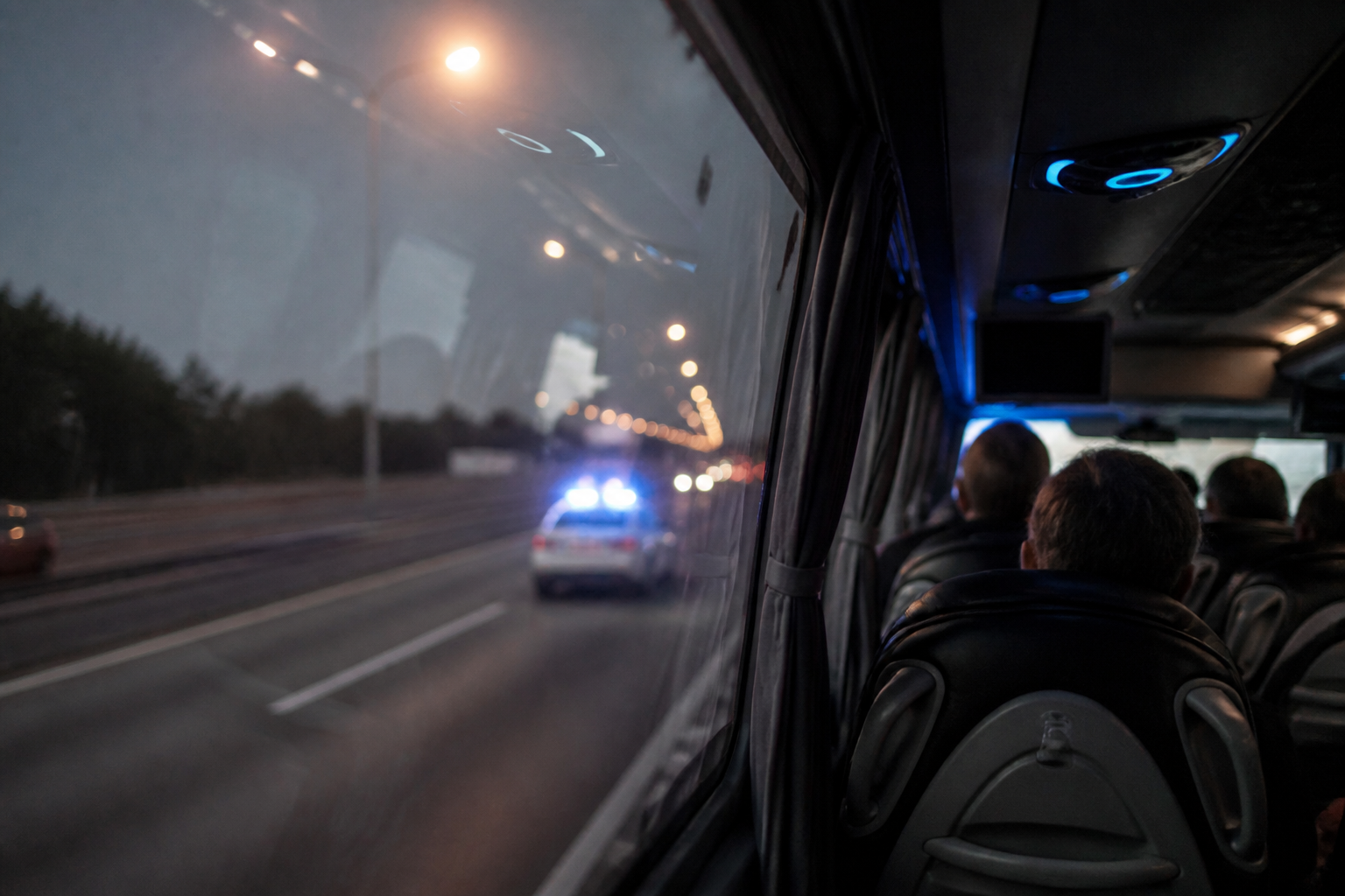 Imagem ilustrativa: Gritos de socorro interrompem ônibus de time espanhol em viagem de retorno
