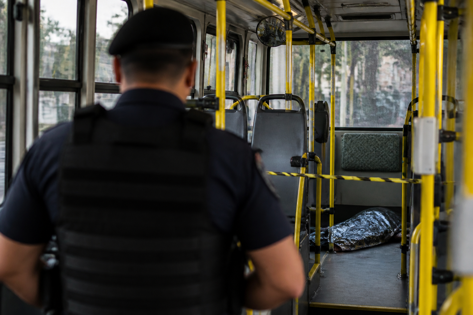 Imagem ilustrativa: Homem é morto a tiros dentro de ônibus em belo horizonte violência nas ruas e transporte público
