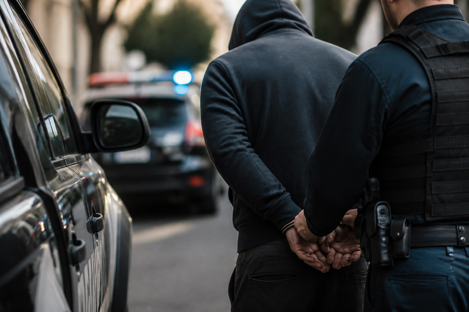 Imagem ilustrativa: Homem tenta fugir da polícia se jogando de sacada mas é preso em Minas Gerais
