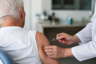 Imagem ilustrativa: Idosos com mais de 85 anos podem receber vacina contra pneumonia em belo horizonte