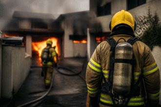 Imagem ilustrativa: Incêndio em bh tem origem em discussão de casal e mobiliza bombeiros