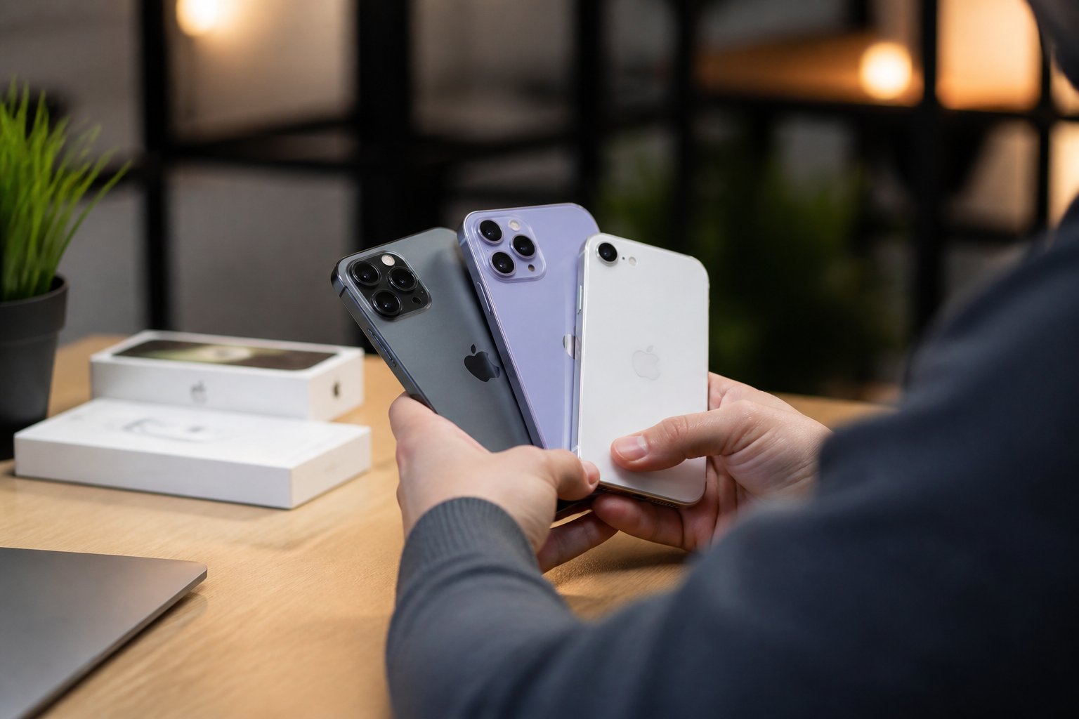 Imagem ilustrativa: IPhone 16e 16 e 17 promoção especial na Amazon para escolher seu próximo Apple com preço competitivo
