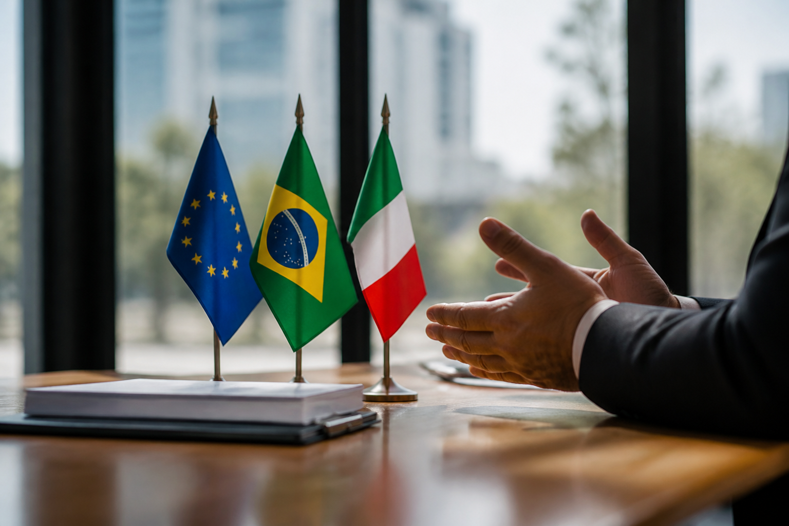 Imagem ilustrativa: Itália vê no acordo Mercosul-UE impulso para ampliar negócios com Minas Gerais