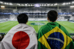 Imagem ilustrativa: Japão e Brasil se enfrentam pela segunda vez em Copas do Mundo com o desafio de uma vitória inédita