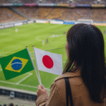 Imagem ilustrativa: Jornalista japonesa que acompanha Brasil desde 1998 revela torcida no duelo internacional