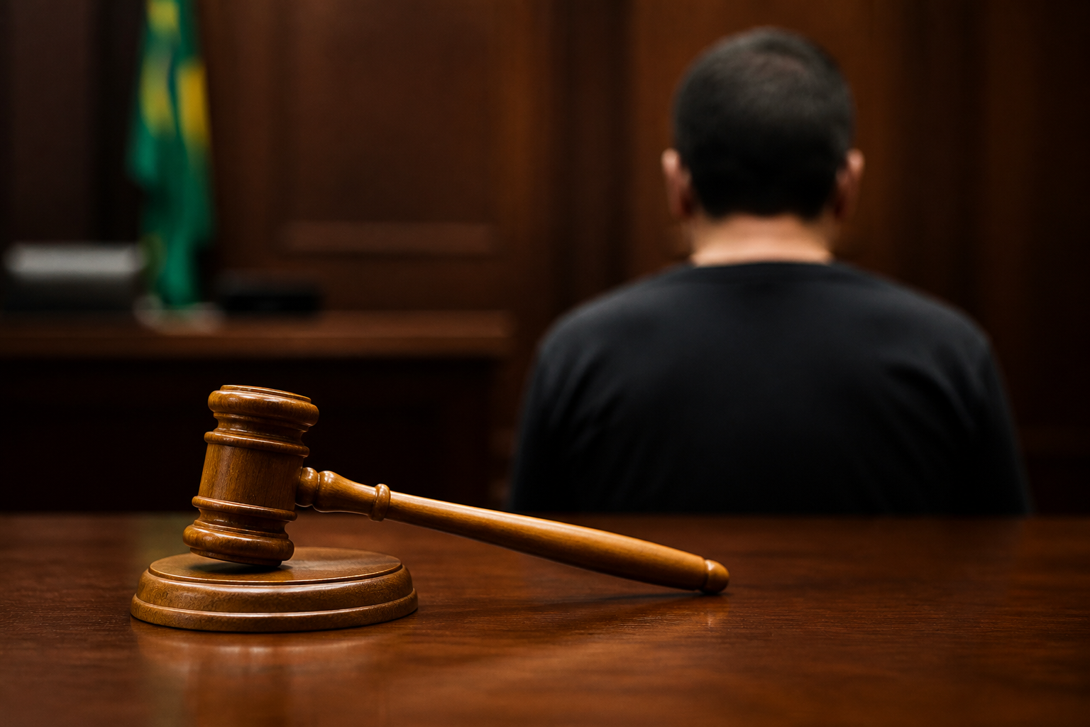 Imagem ilustrativa: Justiça condena a 65 anos o homem responsável pelo crime brutal contra universitária em Juatuba