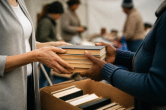 Imagem ilustrativa: Leitura que transforma doe livros e apoie mulheres em situação de rua em belo horizonte