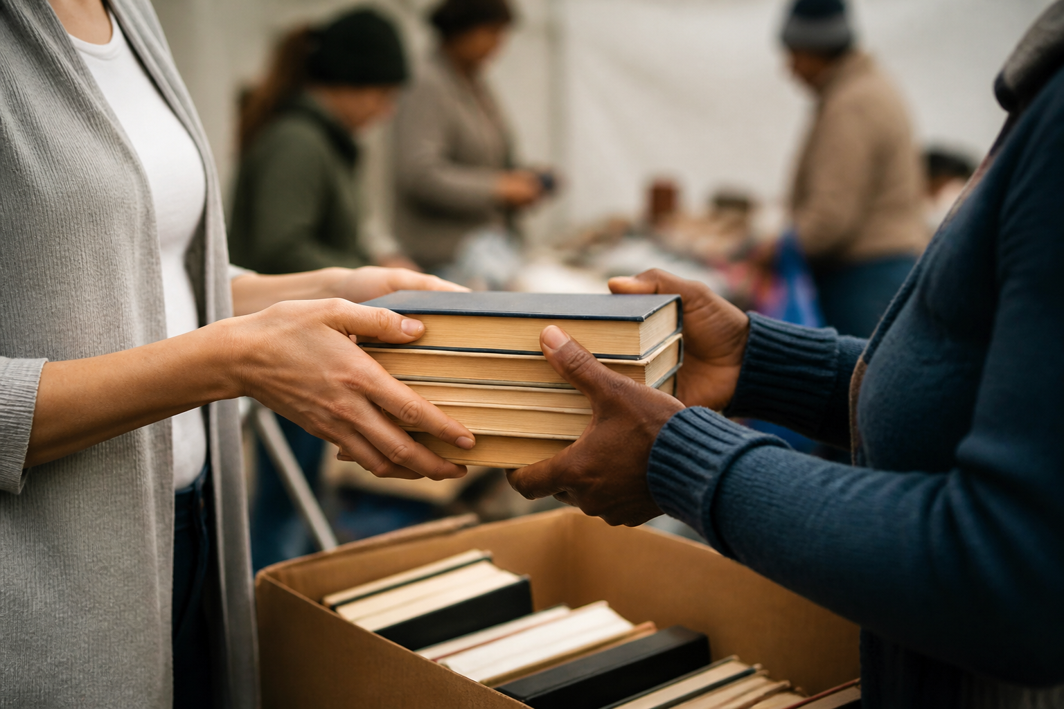 Imagem ilustrativa: Leitura que transforma doe livros e apoie mulheres em situação de rua em belo horizonte