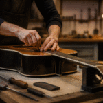 Imagem ilustrativa: Letreiro do guilherme na cristiano machado o papel do luthier na arte e manutenção de instrumentos musica