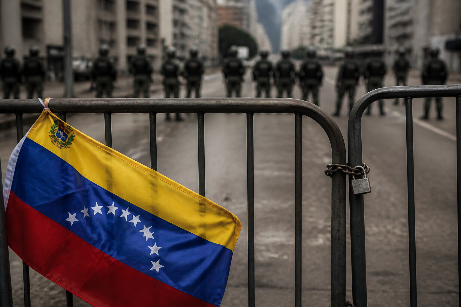 Imagem ilustrativa: Líder opositora María Corina Machado tem retorno à Venezuela bloqueado novamente