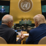 Imagem ilustrativa: Lula e Trump compartilham momento crucial na abertura da Assembleia da ONU