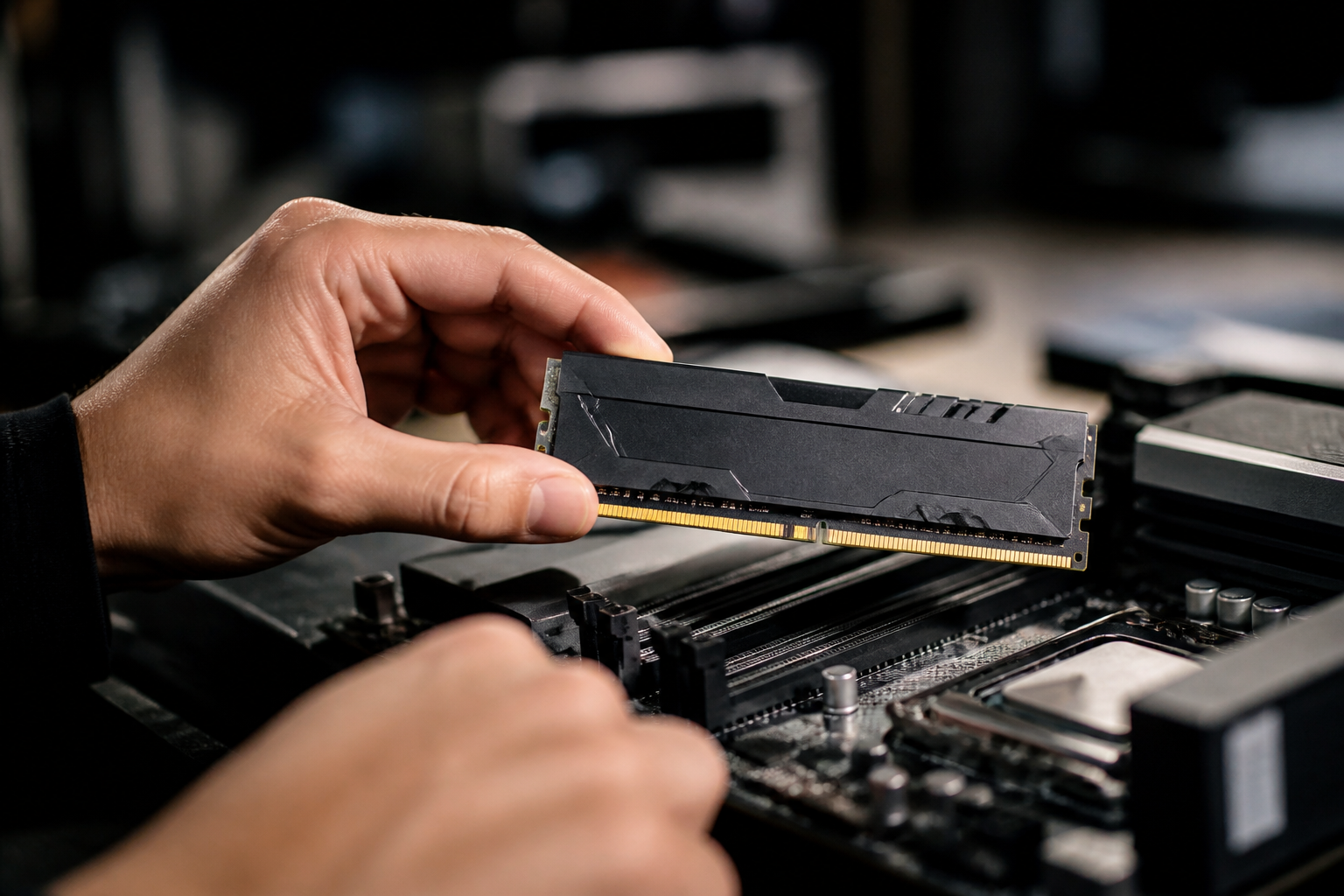 Imagem ilustrativa: Memória RAM DDR5 saiba como melhorar o desempenho do seu PC com opções em promoção na Amazon