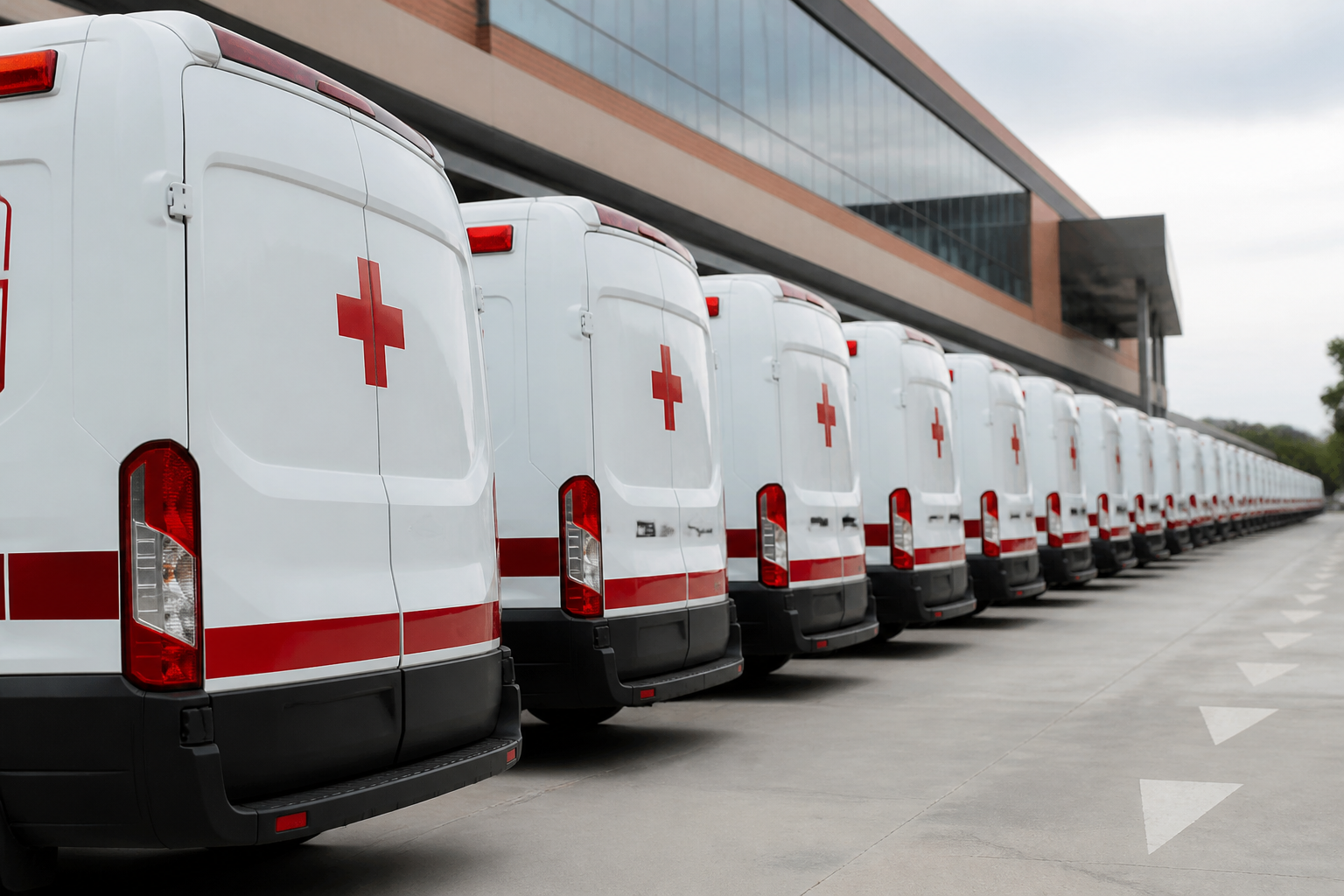 Imagem ilustrativa: Ministério da Saúde reforça atendimento com entrega de 137 ambulâncias a municípios de MG