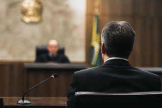Imagem ilustrativa: Ministro do stj Marco Buzzi presta depoimento em processo por denúncias de importunação sexual