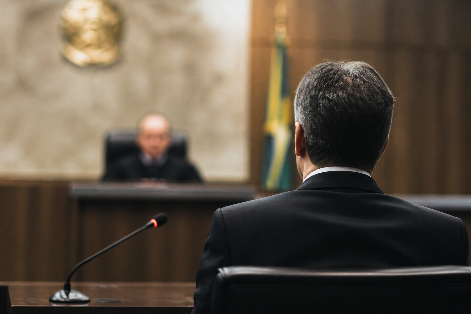 Imagem ilustrativa: Ministro do stj Marco Buzzi presta depoimento em processo por denúncias de importunação sexual
