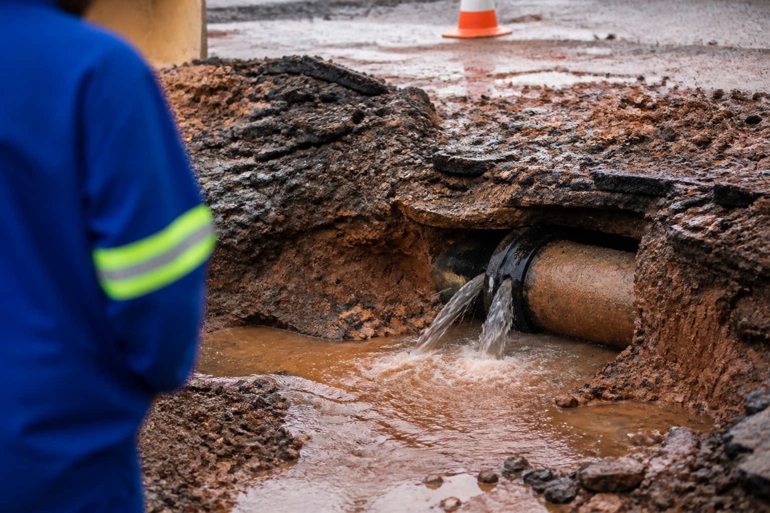 Imagem ilustrativa: Moradores do Milionários exigem solução definitiva após rompimento de adutora