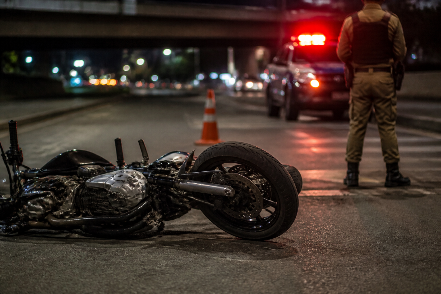 Imagem ilustrativa: Motociclista morre após acidente em marabá e motorista foge sem socorro