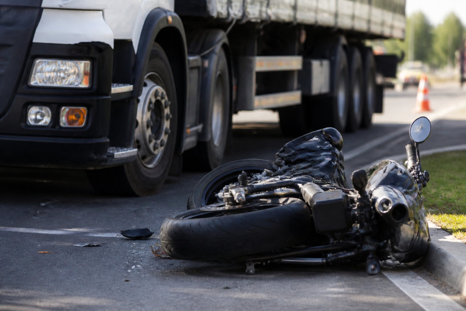 Imagem ilustrativa: Motociclista morre após acidente grave com carreta no anel rodoviário em belo horizonte