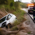 Imagem ilustrativa: Motorista perde controle em ultrapassagem e cai em ribanceira em mg socorro rápido evitou tragédia