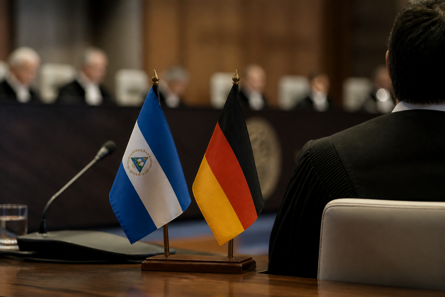 Imagem ilustrativa: Nicarágua acusa Alemanha de violações em tribunal da ONU por caso de Gaza