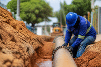 Imagem ilustrativa: Obras da Copasa continuam até sábado mas abastecimento de água deve retornar nesta quinta
