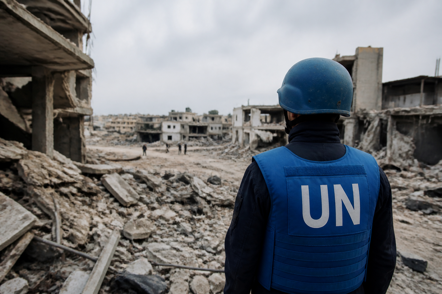 Imagem ilustrativa: ONU reforça pedido de acesso a Gaza para investigação após descoberta de corpos nos escombros