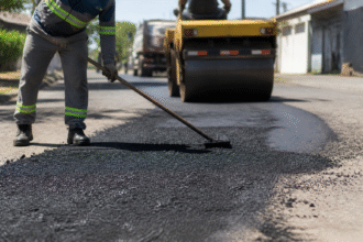 Imagem ilustrativa: Prefeitura recupera pavimentação em ruas do belo horizonte e nova betânia em mossoró
