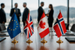 Imagem ilustrativa: Presidente da comissão europeia propõe conselho de segurança com reino unido canadá e noruega