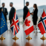 Imagem ilustrativa: Presidente da comissão europeia propõe conselho de segurança com reino unido canadá e noruega
