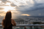 Imagem ilustrativa: Previsão do tempo em belo horizonte sol nuvens e chuva rápida durante o dia e à noite