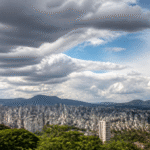 Imagem ilustrativa: Previsão do tempo para Belo Horizonte hoje sol com muitas nuvens e períodos nublados à noite